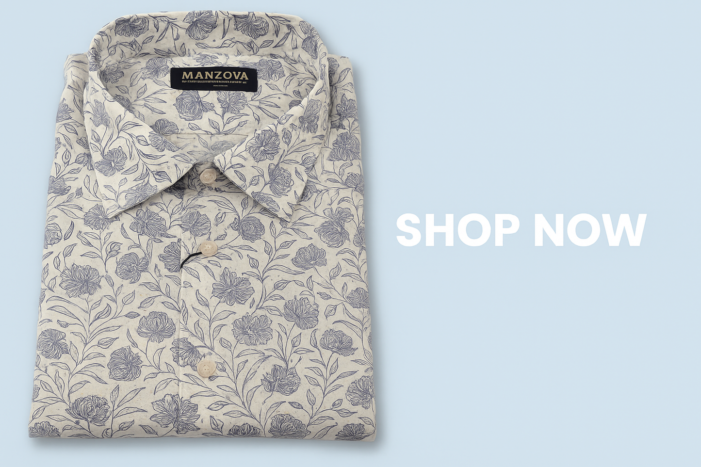 Premium Cotton Floral Shirt