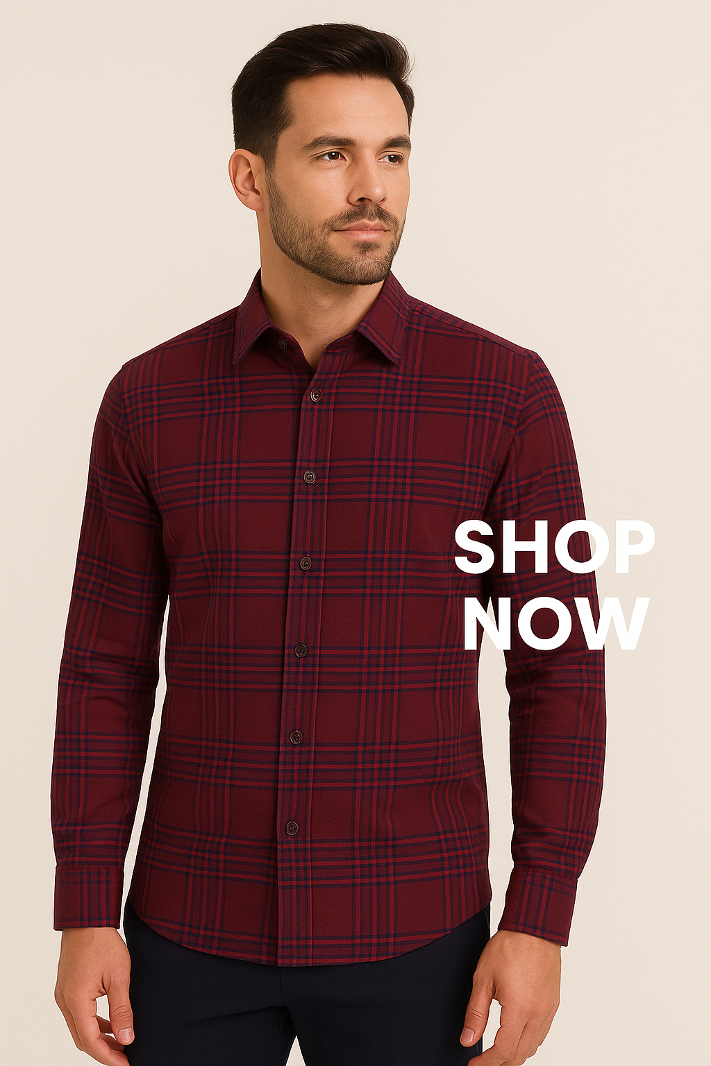 Red Checked Shirt